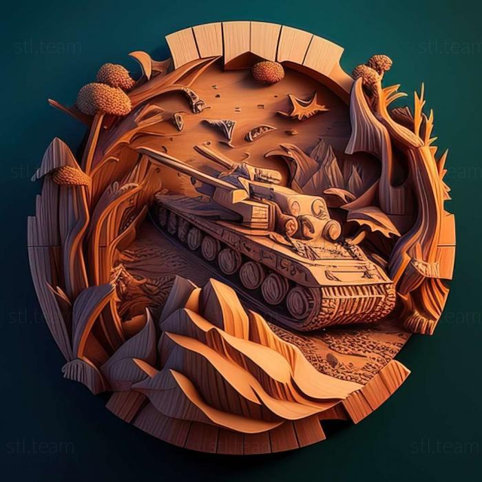 3D модель Гра World of Tanks (STL)
